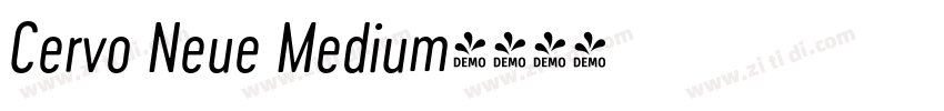 Cervo Neue Medium字体转换 Cervo Neue Medium字体转换